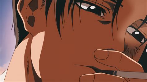 Black Lagoon Revy And Rock Kiss