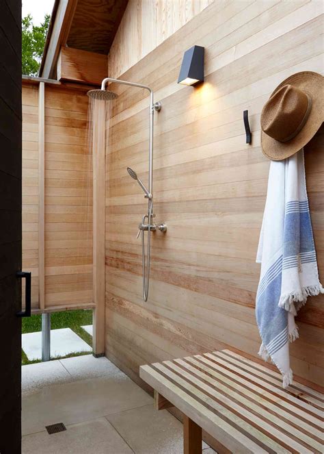 20 Stunning Outdoor Shower Ideas to Borrow for Your Own Backyard