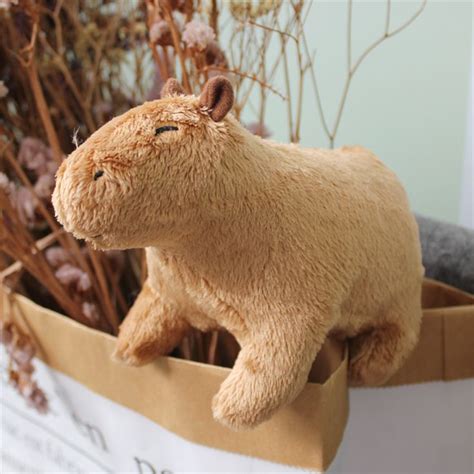 Simulation Animal Capybara Plush Toys Cute Capybara Plushie Dolls ...