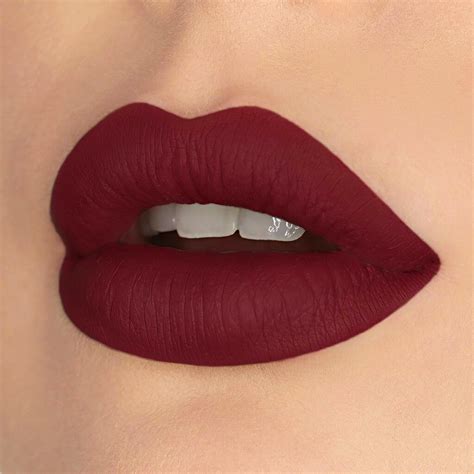Dark Red Matte Lipstick