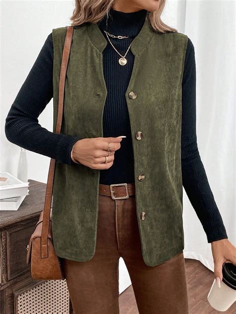 SHEIN UK | Tops fall outfits, Sleeveless jacket, Women clothes sale