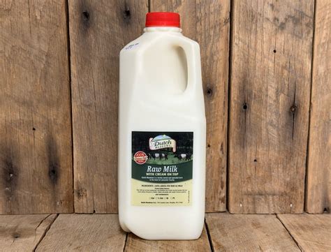 Raw Cow Milk - Dutch Meadows Farm