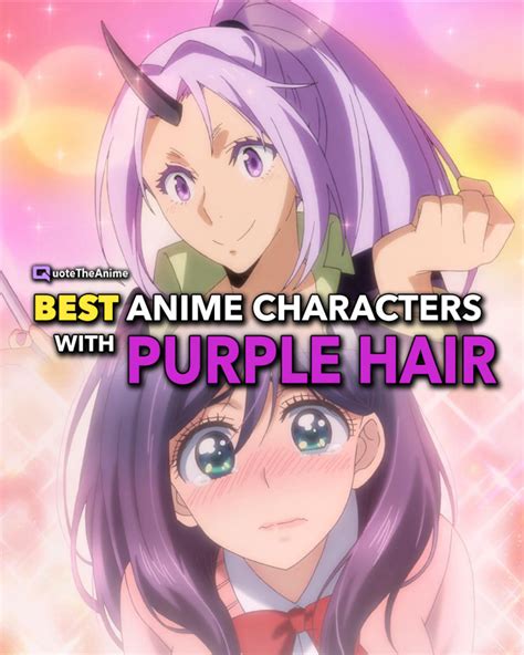 51+ Best Purple Hair Anime Characters!