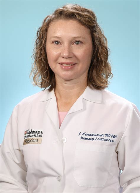 Jennifer M. Alexander-Brett, MD, PhD - WashU Medicine Physicians