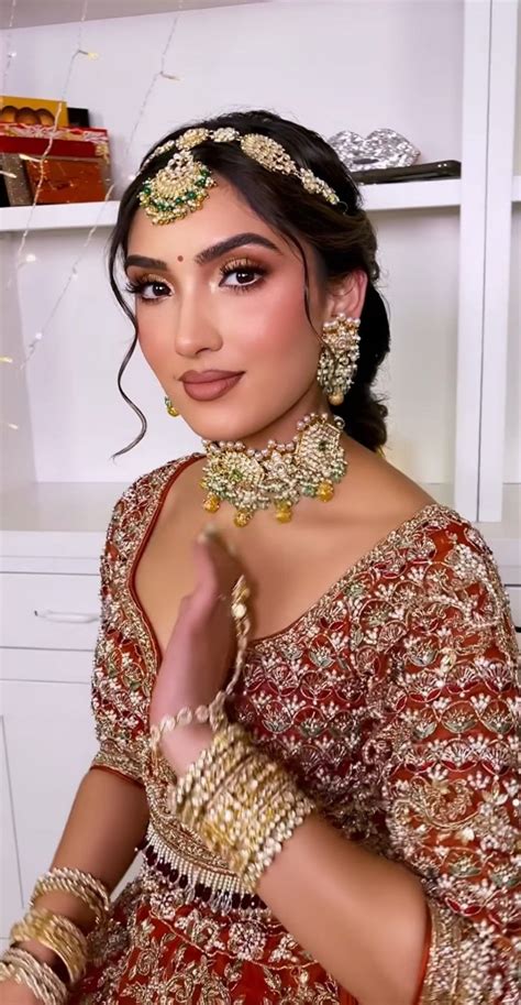 Pin by Pia’s style statement on Bridal makeup looks | Bridal hairdo ...