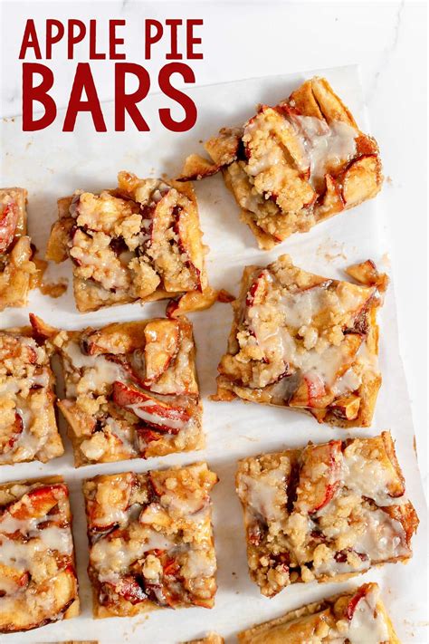 Apple Pie Bars - the perfect fall dessert.