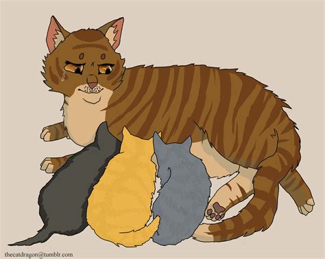 Leafpool, Hollykit, Lionkit, Jaykit.