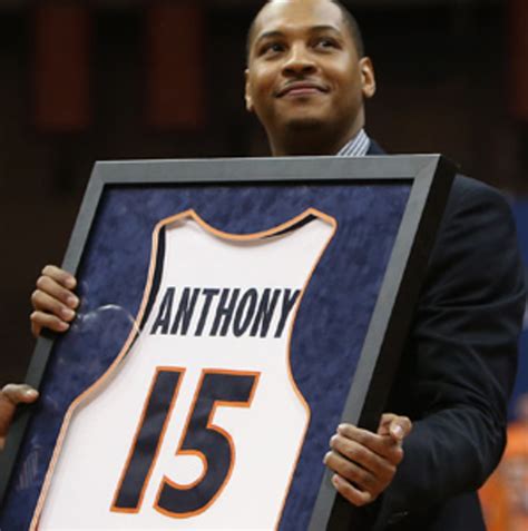 Syracuse retires Carmelo Anthony's jersey - Sports Illustrated