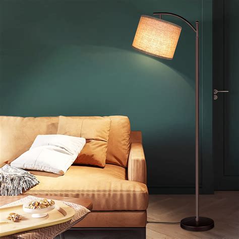 Latitude Run® Floor Lamp For Living Room, Led Standing Lamp Tall ...