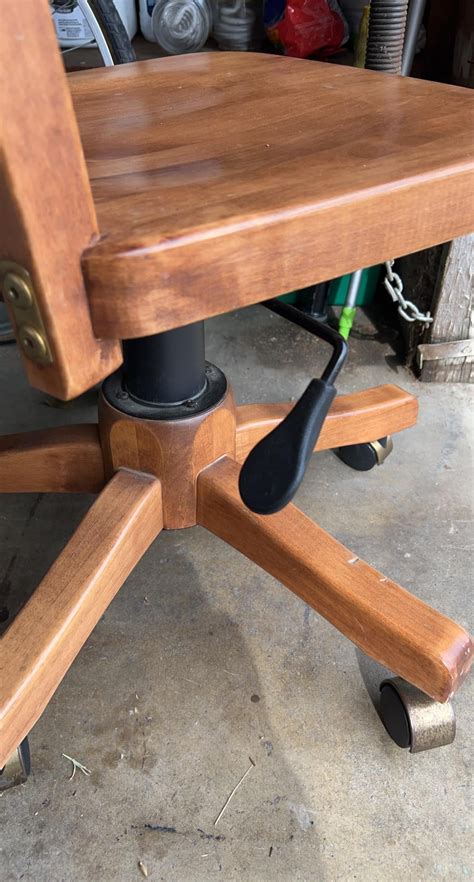 wood desk chair : r/SacramentoBuyNothing