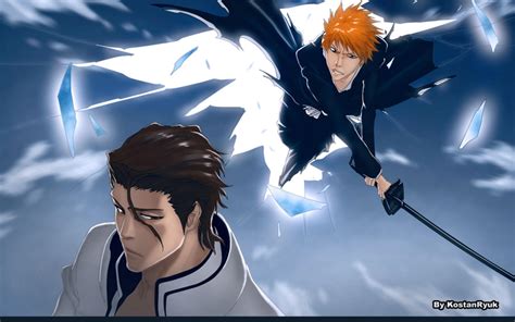 Ichigo vs Aizen Wallpapers - Top Free Ichigo vs Aizen Backgrounds ...