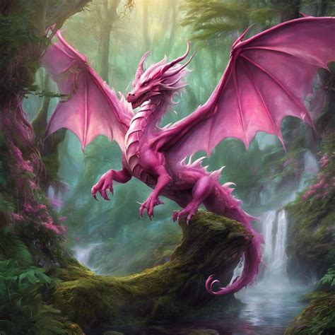 The Enchanting Elegance of Pink Dragons: Unveiling the Mystical Beauty ...