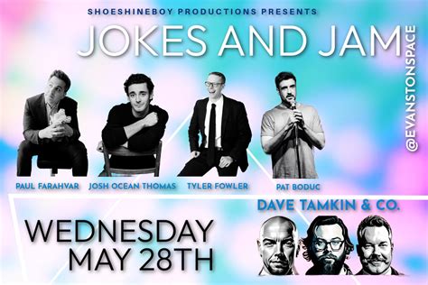 May 28 | Jokes & James (Comedy and Music) | Evanston, IL Patch