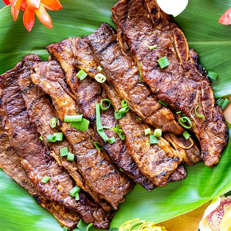 Hawaiian "Pulehu" Beef Short Ribs by Highway Inn | Goldbelly