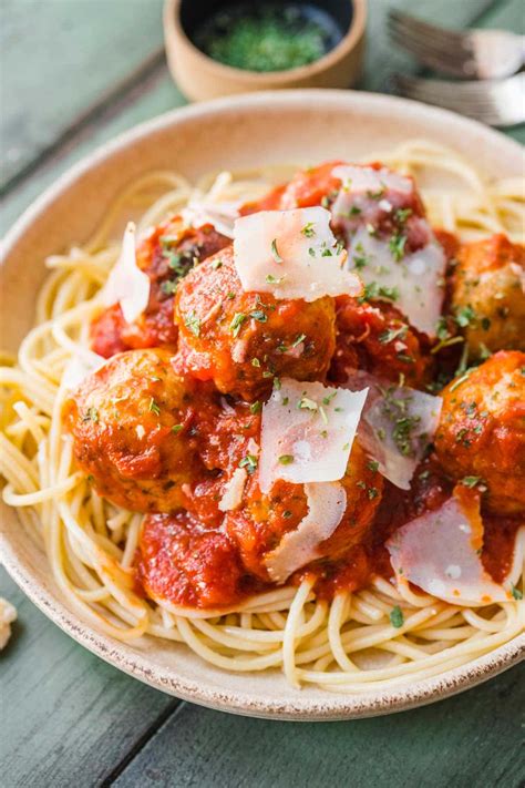 Turkey Meatballs Recipe - Dinner, then Dessert