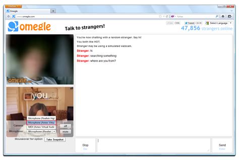 Change voice in Omegle.com with VCSD 8.0 - Audio4fun Support Center