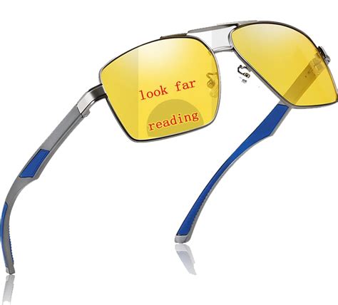 Night Vision Driving Reading Glasses for Men Women, Anti-glare Night ...