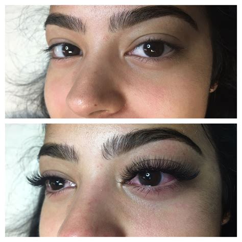 Before And After Lash Extension Removal at Erin Love blog