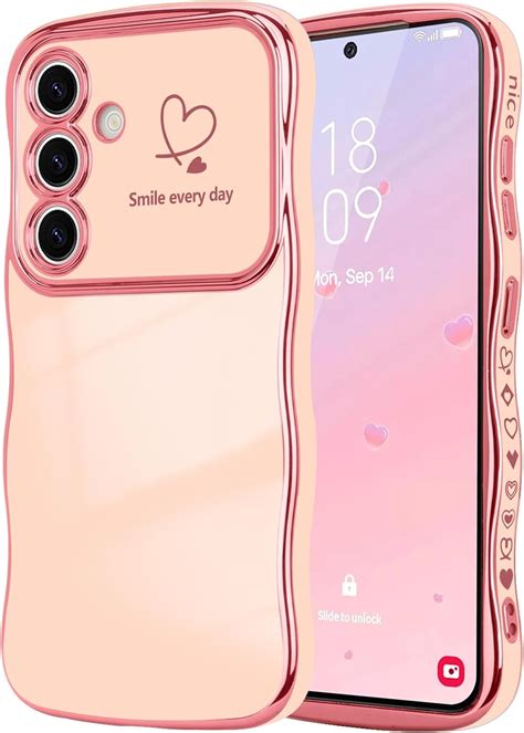 Amazon.com: LCHULLE for Samsung Galaxy S25 Case for Women Girls, Cute ...