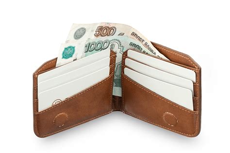 Портмоне Tandem Brown с кошельком внутри - Верфь
