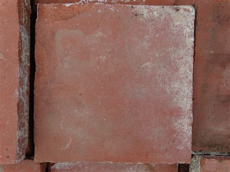 Red Handmade Quarry Tiles (9") - Watling Reclamation