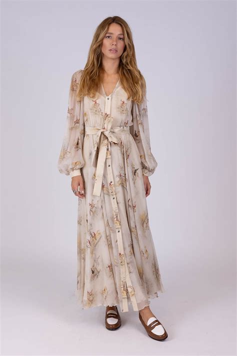 Ankle Button Dress – English Countryside – Otra Vez