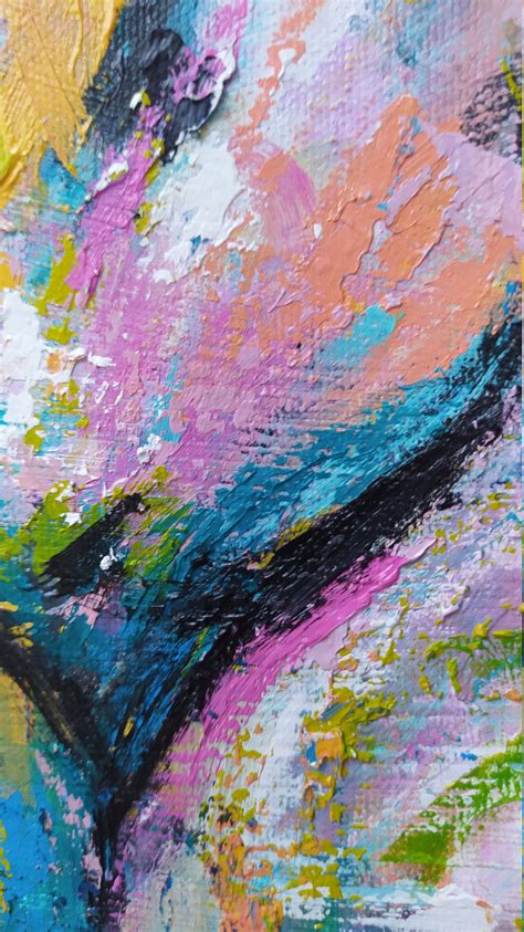 Naked Woman Painting, Nude Woman Painting, Nudeart Woman Painting, Nude ...