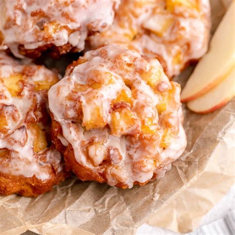 Baked Apple Fritters Baked Apple Fritters
