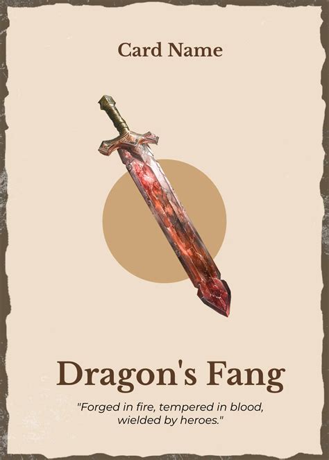 Free Vintage Trading Card Template to Edit Online