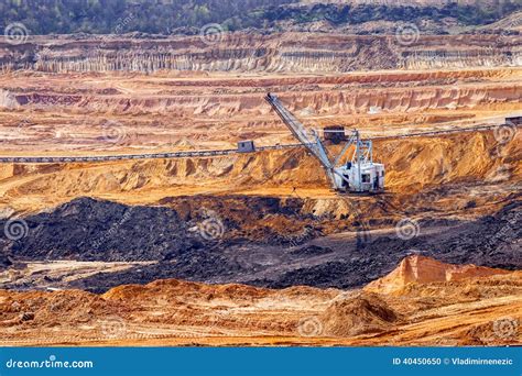 Open Pit For Mining Bauxite Stock Photography | CartoonDealer.com ...