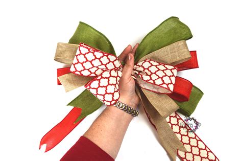 How To Make A Bow Thick Ribbon at Alannah Frances blog