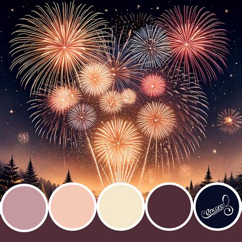 New Year's Eve Color Palettes for Seasonal Packaging Inspiration ...