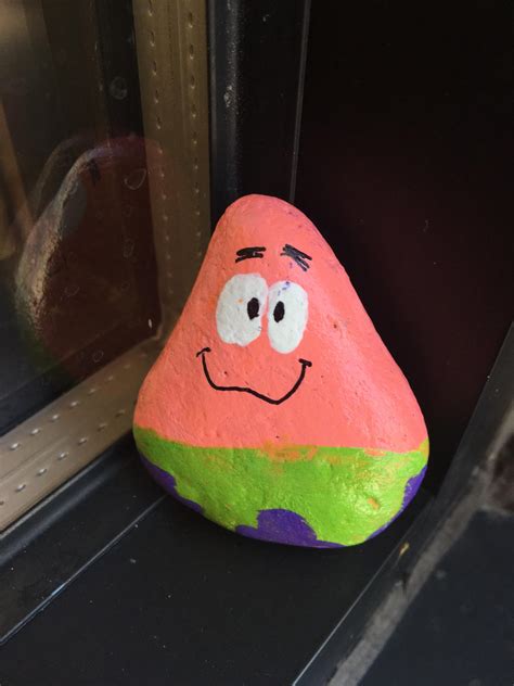 Patrick Star Rock Painting by ntaylor24 on DeviantArt