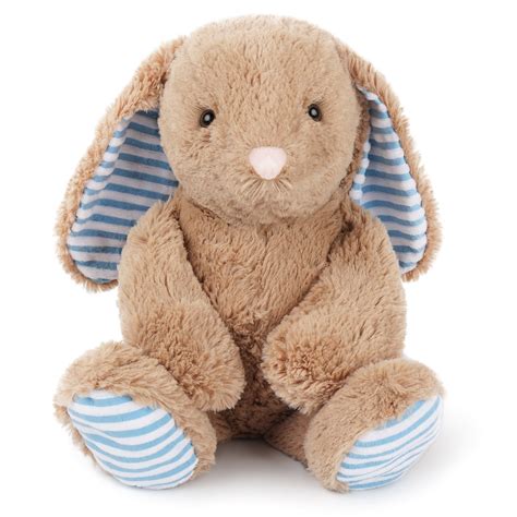 WEIGEDU Large Easter Plush Toys, Rabbit Bunny Stuffed Animal, Beige, 17 ...