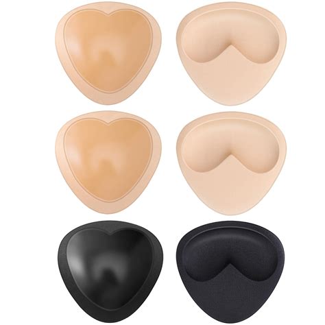 BALIWELL Silicone Bra Inserts Breast Lift Insert Pads Reusable ...