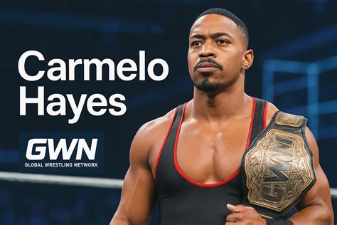Carmelo Hayes | High-Flying Wrestling Phenom