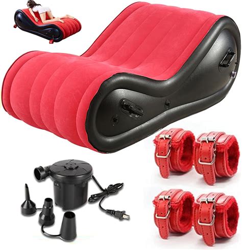 Amazon.com: Inflatable Multi-Function Sex Sofa with Cuff Kit,BDSM ...