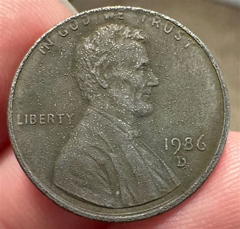 1986-D Lincoln Penny - Plating Er? PMD? Both? - Coin Community Forum