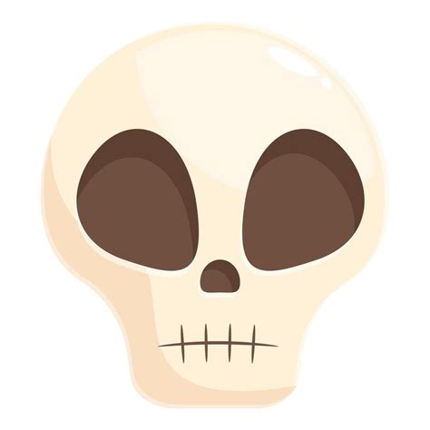 Cartoon skull staring with mouth sewn shut 50043879 Vector Art at Vecteezy