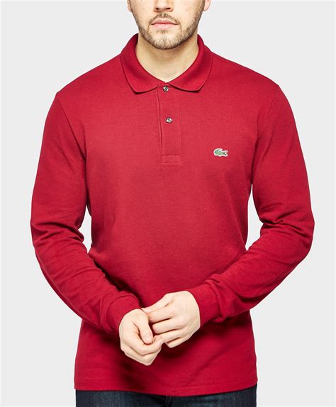 Heavy Cotton Long Sleeve Polo Shirts at Greg Booth blog