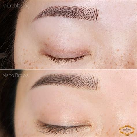 Nano Brows vs. Microblading: What's the Difference? | Ellebrow Studio