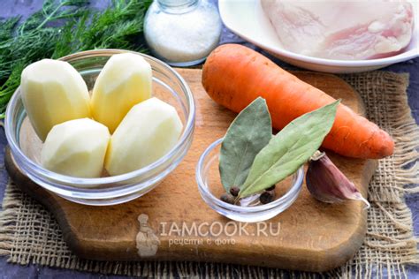Куриный суп с картошкой и морковью — рецепт с фото пошагово