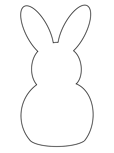 Easter Bunny Craft Template - Content Calendar Template
