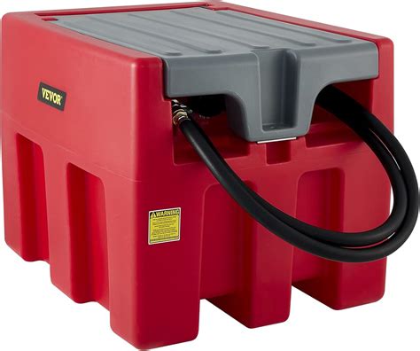 VEVOR Portable Diesel Tank, 58 Gallon Capacity, Diesel Fuel Tank with ...