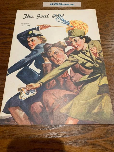 1943 Ucla Vs Usc Football Program “the Goal Post” | #5826300
