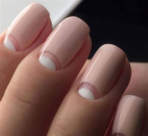17 Chic And Trendy Half Moon Nail Art Ideas - Styleoholic