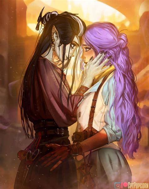 Laudna and Imogen by Captain Popcorn (@CptPopcorn) : r/ImaginaryCritRole