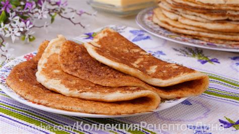 🥞Толстые Дрожжевые Блины на Пшенной каше! Пышные, мягкие, необыкновенно ...