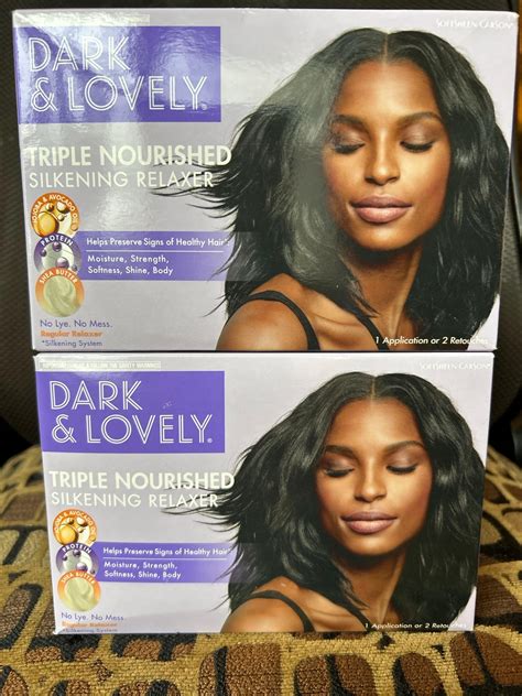 Dark and Lovely Shea Butter Hair Relaxers | Mercari