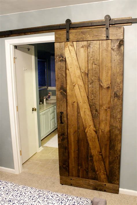 FREE PDF Plans - Build a Rustic Barn Door the Easiest & Cheapest Way